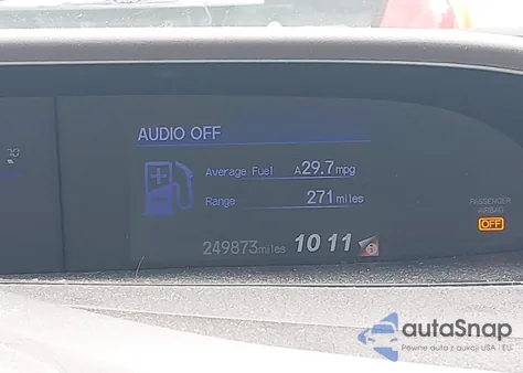 2012 Honda Civic Lx из США, поврежденный, VIN 19XFB2F51CE090032